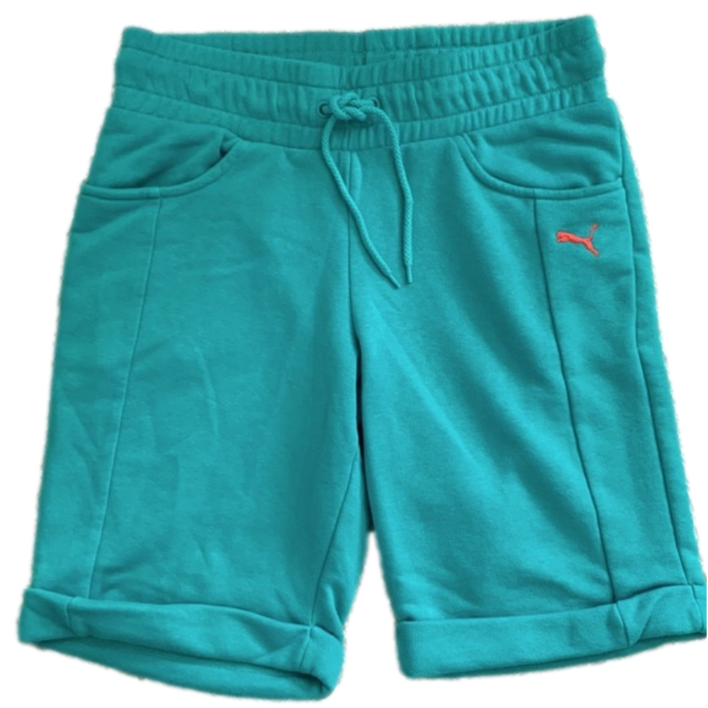 🌸Puma Cotton Blend Shorts With Drawstring Closure In A Small